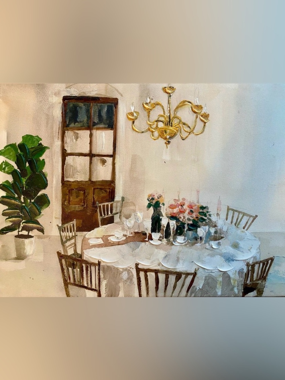Elegant Dining Room Wall Art